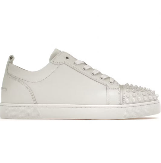 Christian Laboutine white spikes