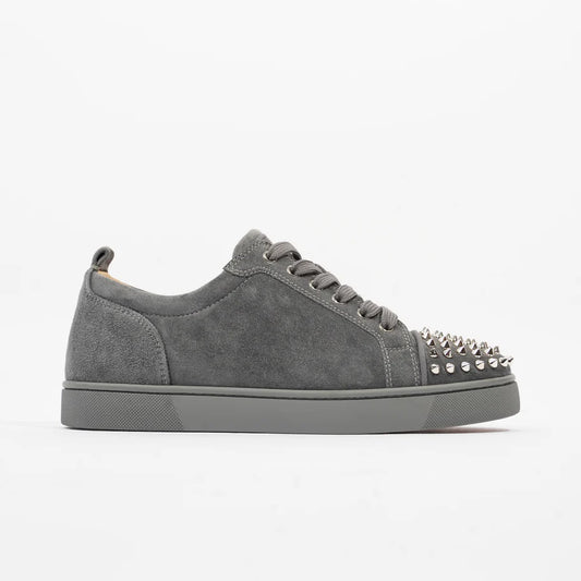 Christian Laboutine grey spikes