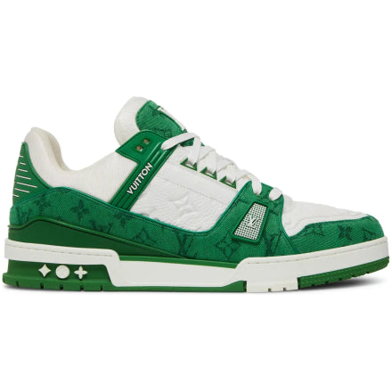 Louis Vuitton trainer white green